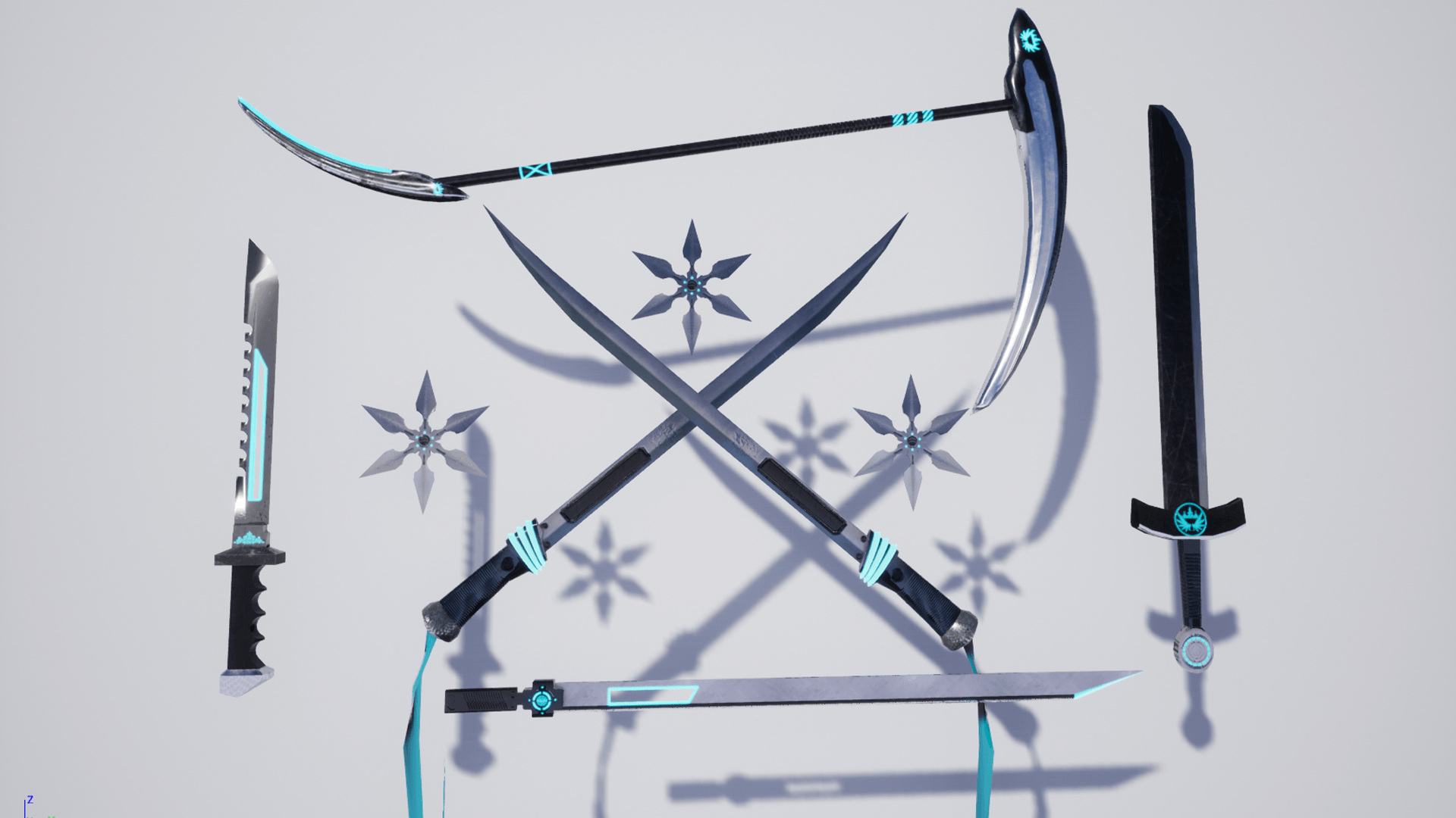 Assorted Sci-Fi Weapons