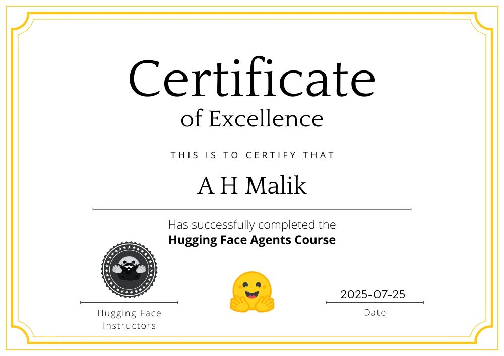 HuggingFace Agents Course